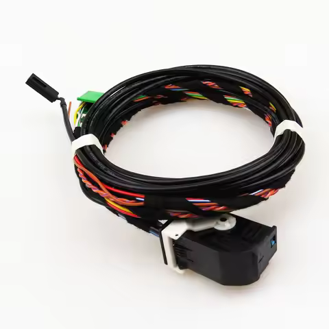 9W2 9W7 Bluetooth Plug Wiring Harness Cable for VW Passat B6 Golf MK5 6 Polo RCD510 RNS510 1K8 035 7
