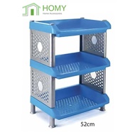 (Weight Capacity/Tier : 22kg)L37CM*H52CM 3-tier Super STRONG and DURABLE multipurpose rack (QUALITY 