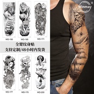 Flower Arm tattoo Sticker Full Arm Waterproof Lin tattoo Full Arm tattoo Sticker 25.11.16