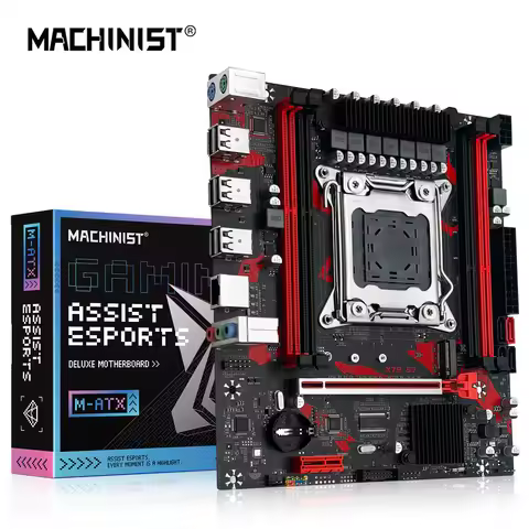 MACHINIST X79 S7 Motherboard Support Compatible Xeon E5 V1 V2 CPU LGA 2011 Set DDR3 REG ECC RAM M-AT