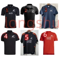 2022 2023 New Zealand All Black Rugby uniform jersey S-5XL