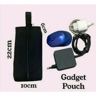 Gadget pouch / Cable travel pouch USB mouse pouch
