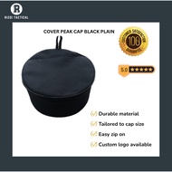 COVER PEAK CAP BLACK PLAIN | BEST QUALITY
