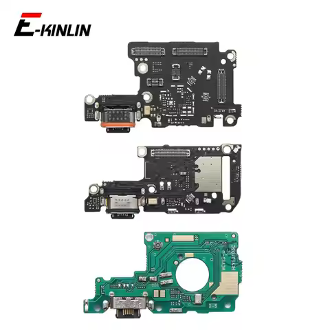 Charger USB Dock Charging Dock Port Board With Mic Microphone Flex Cable For Vivo X50 Lite X51 X60 X