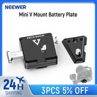NEEWER Mini V Mount Battery Plate Compatible With DJI Ronin RS3 Pro RS 2 RSC 2 Gimbal, Quick Release