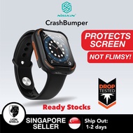 [SG] Nillkin Apple Watch 40mm/44mmm Series 4/5/6/SE CrashBumper Full Coverage Case and Screen Protector for iWatch
