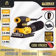 DEWALT DWE6411-B1 230W 1/4 Sheet Palm Grip Sander  (DWE6411)