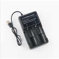 18650ChargerUSB Lithium Battery Charger Double Charger Multifunctional14500 16340 26650