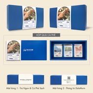 Hộp Quà Cà Phê Cầu Đất DalatFarm (Arabica - Robusta - Phin)