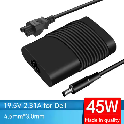 19.5V 2.31A 45W 4.5mm*3.0mm Laptop Ac Adapter Charger For Dell Inspiron 15 5555 5558 5559 5565 5568 