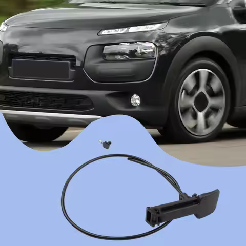 Car Engine Hood Bonnet Release Short Cable For Citroën C4 C5 C8 Fiat Ulysse Peugeot 407 807 7937J1, 
