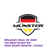Münster Head Top Gasket Set MD971442 for Proton Waja Mitsubishi Mivec CK 4G92 (Carbon)