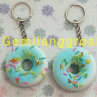 GANTUNGAN Squishy Donut Keychain/Donut Hanger/Squishy Hanger/Donut Squshy/Donut Toy