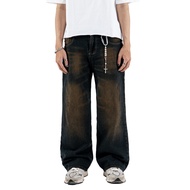 H1 baggy - Rusted bronze - Celana Jeans Pria