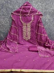 [PRE-ORDER] 2025 DEC READYMADE CHUDIDAR SUIT WITH EMBROIDERY SEQUINS WORK SIZE S TO 4XL ( DELIVERY 1