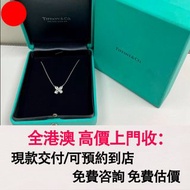四葉草鑽石項鍊，Tiffany 蒂芙尼，項鍊 吊墜，鑽石，鑽石首飾，珍珠，GIA 證書，碎鑽，鑽石戒指，裸鑽，克拉鑽石，鑽石項鍊，寶石，黃鑽，祖母綠，紅寶石，鴿血紅，珠寶，金鑲玉，戒指，鑽戒，頸鍊，玉