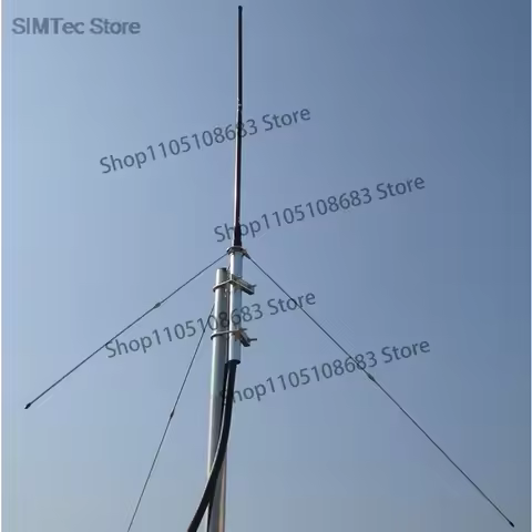 1/4 wave Professional GP Antenna 5 frequency point aluminum alloy antenna FM transmitter antenna no 