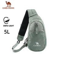 CAMEL CROWN 5L Waterproof Men's Crossbody Bag, Lightweight Chest Bag