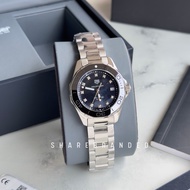 Tag Heuer Original Aquaracer Ladies Black Dial Diamond Quartz Steel 35MM WAY131M.BA0748