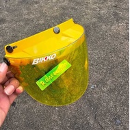 Visor Helmet VISOR MHR MS88 NS88 3 BUTTON SIANG MALAM 2 TONE BLACK LIGHT SMOKE DARK SMOKE