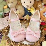 42 43 44 Extra Large Size Sweet Cute Round Toe Soft Girl All-Match lolita Mary Jane Shoes Flat lo Sh