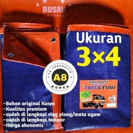 Korean Tarpaulin cap treck Fuso Size 3x4 type A8