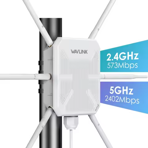WAVLINK Enrutador/repetidor/AP 5G Para Exteriores, Extensor De Malla WiFi De Largo Alcance AX3000 Wi