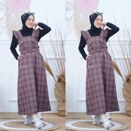 Checkered Dress (Free Belt) Yp 8515