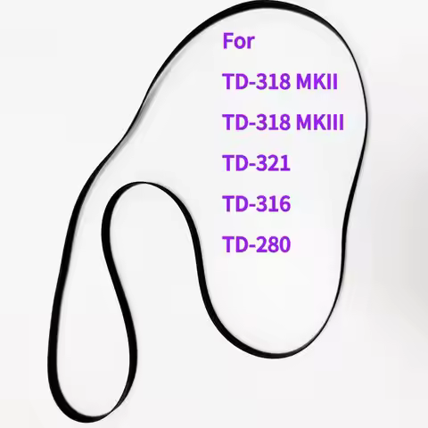 Record Player Turntable Drive Belt Fits THORENS TD-318-MKII TD-318-MKIII TD-321 TD-316 TD-280