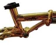 Herga Folding Bike Frame SMITH 16 inch GOLD special edition Gold