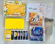 3DS Pokémon Pikachu ⭐️日本原裝機 3DS  NEW3DSLL  有盒套裝 with BOX SET  比卡超特別版主機 Pokémon limited addition Nint