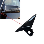 Black Front Window Triangle Trim Mirror Cover Base Holder for Mercedes-Benz W212 E-Class E200 E250 E