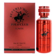 Beverly Hills Polo Club IGNITE - Cologne for Men with Notes of Vanilla, Cacao, Patchouli & Orchid - 