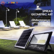 ไฟโซล่าเซลล์สปอร์ตไลท์ 50w 100w 150w 200w 400w 700w ไฟสปอร์ตไลท์ Solar cell แผงโซล่าเซลล์และหลอดไฟ