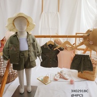 3in1 girls' inner t-shirt jacket set / 3X0291