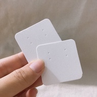 100 plain Earring hang tags (no text), Earring hang tags, Earring hang tags, thick paper, size 4x4.5