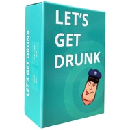 88 pcs cards Let's Get Drunk - Card Games for Adults - 9*7cm Drinking Games for Adults Party - Drink