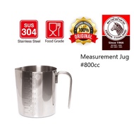 ZEBRA Stainless Steel Measurement Jug #800cc