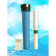 ชุดกรองหยาบ PP 20 นิ้ว เกลียวใน 4 หุน เครื่องกรองน้ำ 1ขั้นตอน 20นิ้ว กรองละเอียด 5ไมคอน กรองตะกอน แล