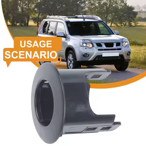 1Pc Parking Sensor Bracket Retainer For Nissan Qashqai J11 For X-Trail T32 ABS Black Replacement Cli