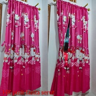 GTK gorden serut pintu jendela ukur 100x200 hordeng serut pintu