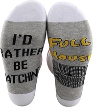 2 Pairs F-House TV Show Inspired Socks 90s TV Show Merchandise Socks Single Parent Gift