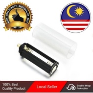 (🇲🇾 Ready Stock) 18650 Battery Casing &amp; 3AAA Three Section Seven Black Cap Battery Holder