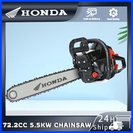 ◵ ✆ 🅼 New Honda Chainsaw Original Gasoline Chainsaw 20/22/24 inches Portable Mini Chainsaw Metal T