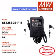 MEAN WELL GST25B05-P1J GST25B12-P1J GST25B24-P1J GST25B48-P1J  Power Adapter Industrial Grade Power 