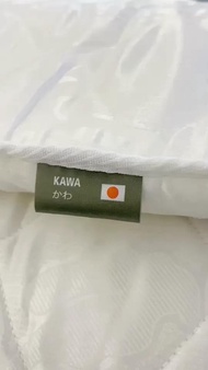 Kawa ที่นอนปิคนิคญี่ปุ่น ยางพารา พับ3ท่อน ที่นอนปิคนิค ที่นอนญี่ปุ่น ผ้าซาติน ที่นอนพับได้ ที่นอน ที่นอนกันไรฝุ่น futon 3ft. One