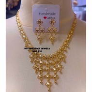 NECKLACE WITH EARING(NOT 916)(COVERING)