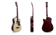 Original Davis Acoustic Guitar (JG38C)Free Bag and 2picks, strap, Capo, 1set string
