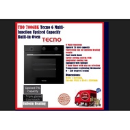 Tecno TBO 7006BK 6 Multi-function Upsized Capacity Built-in Oven