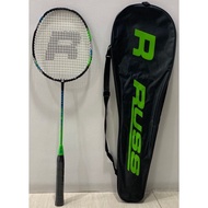 R909 Powertec Aluminum Frame Russ Badminton Racket with Racket Case